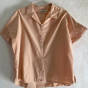 Esby Boxy Short Sleeve Button Down